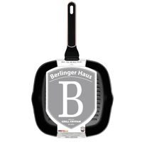 BERLINGERHAUS Grilovací pánev s titanovým povrchem 28 cm Black Rose Collection BH-8354