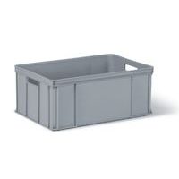 přepravka 60x40x25,0cm, HDPE, ORIG. 30kg, šedá