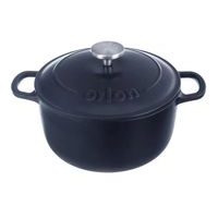 hrnec+PO d26 LITINA v.18cm, 5,2l, INDUKCE, smalt