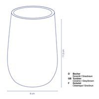 Držák na zubní kartáčky GREENISH