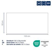 KELA Osuška LADESSA 100% bavlna 70 x 140 cm žlutá KL-23295