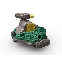 SCHLEICH Džunglové vozidlo na tryskový pohon s mini figurkou MINI CREATURE