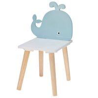 HOMESTYLING Dětská židle Velryba KO-DD1000530velr