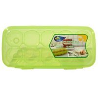 box 10ks vajec uzav., 27x12x7,5cm,transp.plast