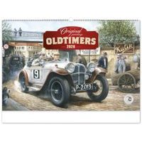 NOTIQUE Nástěnný kalendář Oldtimers – Václav Zapadlík 2026, 64 x 42 cm