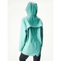 Unuo Dámský nepromokavý kabát bez zateplení, Zelená