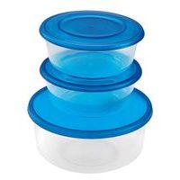 heidrun SADA 3 KS PLASTOVÝCH KULATÝCH DÓZ_hamashop