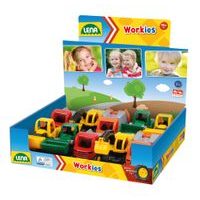 Workies Sortiment, display