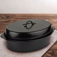 pekáč 42cm+PO, NATURE ovál, nepřiln.povrch, na pečení