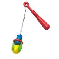 Plastica Plastové míčky s kačenkou a udičkou, 62ks, 6cm