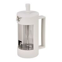 BERGNER Konvice na čaj a kávu LINES French Press 350 ml bílá BG-38360-GY