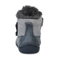 DDstep dětské zimní barefoot boty W073-29 - Royal Blue