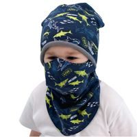 ESITO Zimní čepice spadená Shark