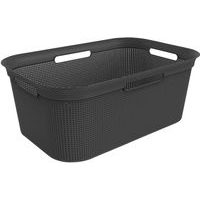 koš 41,0l na čisté pr. černý BRISEN, 60x40x23cm, plast