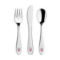 Jídelní dětské příbory SOVA 3 díly