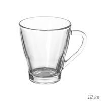 Hrnek sklo čirý Hollywood 0,27 l 12 ks