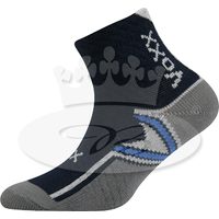 Dětské ponožky Neoik Voxx - tm. modrá; Velikost ponožek v cm: 17-19