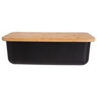 O Chlebovka UH/bambus 40x23x13 cm BLACK