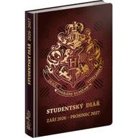 NOTIQUE Studentský diář Harry Potter (září 2026 – prosinec 2027), 9,8 x 14,5 cm