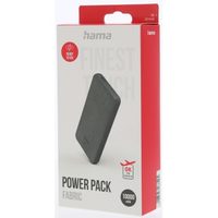 Hama Performance 10, powerbanka 10000 mAh, 3 A, výstup: 1x USB-C, 2x USB-A, LED displej