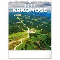 NOTIQUE Nástěnný kalendář Krkonoše 2027, 30 x 34 cm