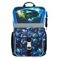 BAAGL SET 5 Core Láva: batoh, penál, sáček, ledvinka, obal na notebook