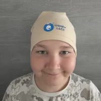 ESITO | Jarní čepice Úsměv léčí Blue - modrá / 42