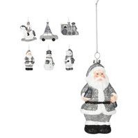 závěs FIGURKY 7x5x11cm,stříbrné, 12druhů