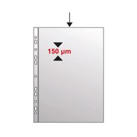 Průhledný obal A4 -"U" eurozávěs, lesk