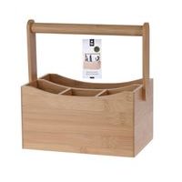 stojan na příbory, 23x14x24cm, bambus