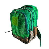 PIXIE CREW PIXIE CREW Junior batoh, zelená, Mine&amp;Craft 100 pixelů