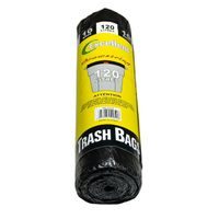 sáčky odp.120l-10ks-80x100cm, zatah. EXCELLENT, černé