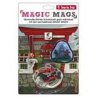 Doplňková sada obrázků MAGIC MAGS Bagr k aktovkám GRADE, SPACE, CLOUD, 2v1 a KID