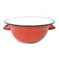 krajáč d30cm (5,0l) červený, smalt