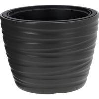 PROGARDEN Květináč průměr 37 x výška 28 cm šedá taupe KO-Y89300710