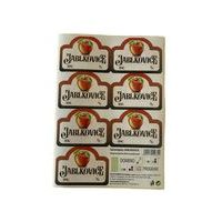 etikety JABLKOVICE 7ks, samolepky