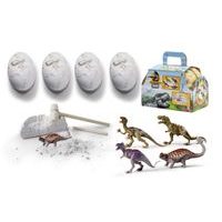 Sada na vykopání dinosaura vejce 4 ks