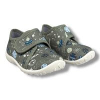 Chlapecká BAREFOOT domácí obuv Befado Softer - Oči