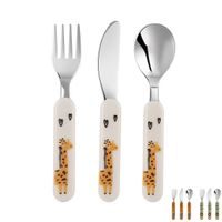 Jídelní dětský příbor zoo 3 ks