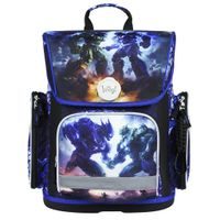 BAAGL SET 5 Core Láva: batoh, penál, sáček, ledvinka, obal na notebook