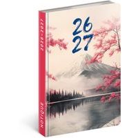 NOTIQUE 18měsíční diář Petito – Japonsko 2026/2027, 11 x 16 cm