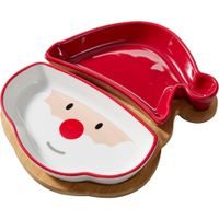 EXCELLENT HOUSEWARE Servírovací sada 3 ks s vánočními motivy Santa KO-210001770sant
