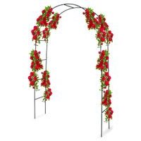 KINZO Zahradní oblouk na růže brána 240 x 140 cm ED-230499