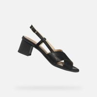 Černé dámské sandály Geox Aurely 50