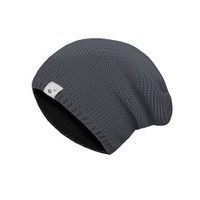 Unuo, Dětská čepice pletená Warm, Šedá