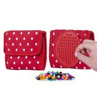 PIXIE CREW PIXIE CREW peněženka červená s bílým puntíkem