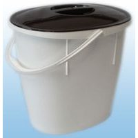 vědro 12l oválné s víkem GR,B,H