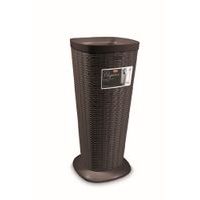 stojan na dešt.,tm.hnědý,57x25,5x25,5cm, im.ratan, ELEG.