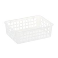 košík A6, 19x14x 6cm, transp.plast