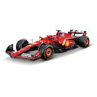 Bburago Bburago - RACING, FERRARI F1 Scuderia SF-24(2024), 55 Carlos Sainz, 1:18